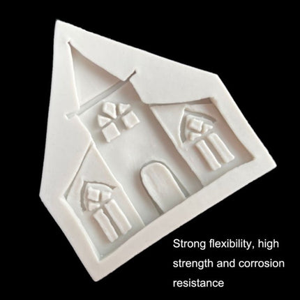 Castle Musical Silicone Mold Chocolate Fondant Cake Decor, Style:, Specification: Triangle - DealBuddy