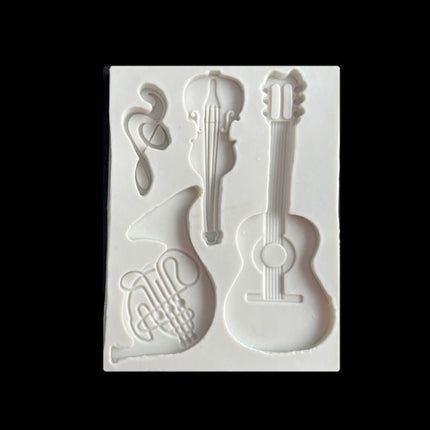 Castle Musical Silicone Mold Chocolate Fondant Cake Decor, Style:, Specification: Triangle - DealBuddy