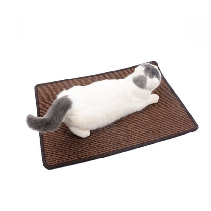 Cat Scratch Pad Pet Supplies Carpet Sleeping Mat Cat Placemat, Random Color Delivery, Overlock 30x40cm, Overlock 40x60cm, Overlock 50x80cm, Overlock 60x90cm - DealBuddy