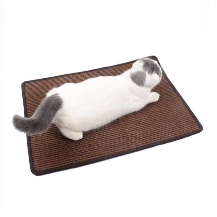 Cat Scratch Pad Pet Supplies Carpet Sleeping Mat Cat Placemat, Random Color Delivery, Overlock 30x40cm, Overlock 40x60cm, Overlock 50x80cm, Overlock 60x90cm - DealBuddy