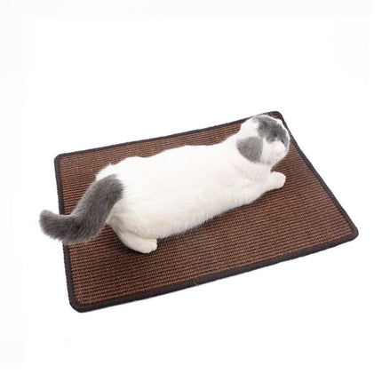 Cat Scratch Pad Pet Supplies Carpet Sleeping Mat Cat Placemat, Random Color Delivery, Overlock 30x40cm, Overlock 40x60cm, Overlock 50x80cm, Overlock 60x90cm - DealBuddy