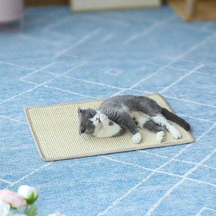 Cat Scratch Pad Pet Supplies Carpet Sleeping Mat Cat Placemat, Random Color Delivery, Overlock 30x40cm, Overlock 40x60cm, Overlock 50x80cm, Overlock 60x90cm - DealBuddy