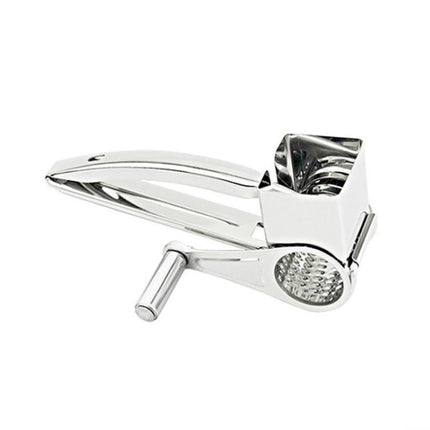 Cheese Grater Rotory Container Stainless Steel Hand - Crank Rotary Shredder - DealBuddy