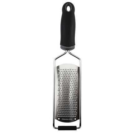 Cheese Grater Stainless Steel Blade Cheese Slicer Lemon Grater Chocolate Scraping Planer with Protective Cover - DealBuddy