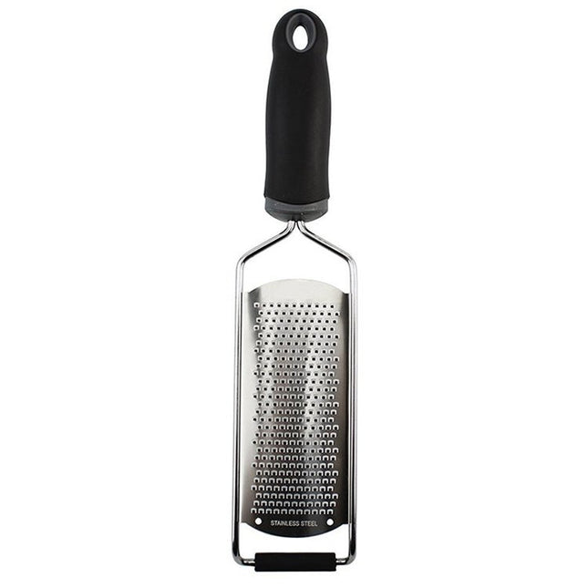 Cheese Grater Stainless Steel Blade Cheese Slicer Lemon Grater Chocolate Scraping Planer with Protective Cover - DealBuddy