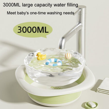 Children Folding Washbasin Newborn Baby Portable Thickened Plastic Wash Basin - DealBuddy