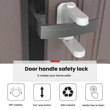 Children Security Lock Anti - Opening Anti - Pet Dogs Cats Open Cabinet Drawer Window Door Lock - DealBuddy