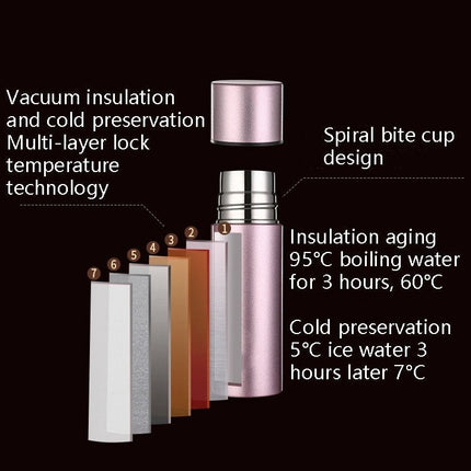 Children Student Insulation Water Cup Portable Mini Stainless Steel Insulation Cup, Specification: - DealBuddy