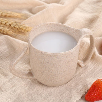Children Wheat Fiber Drinking Cup Anti - Scalding Milk Cup - DealBuddy