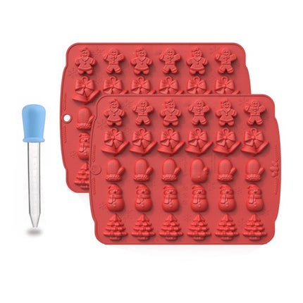 Christmas Supplies Drop Glue Mold Cake Barbecue Baking Tool - DealBuddy