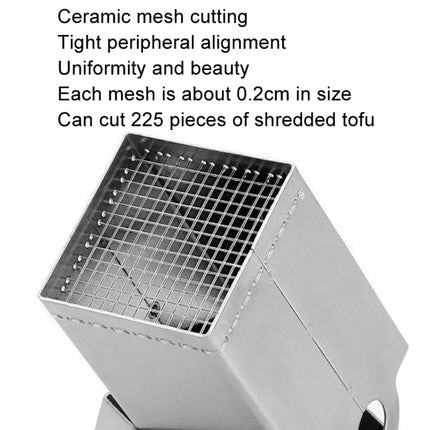 Chrysanthemum Shredded Tofu Knife Mold 304 Stainless Steel Tofu Knife Kitchen Tools - DealBuddy