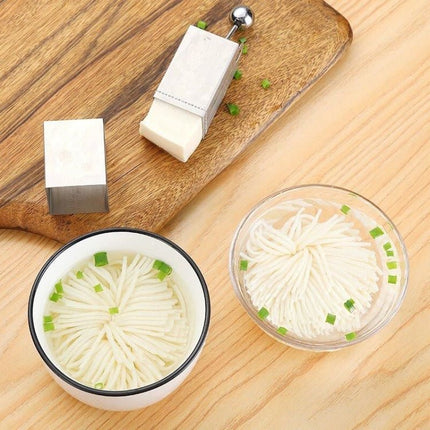Chrysanthemum Shredded Tofu Knife Mold 304 Stainless Steel Tofu Knife Kitchen Tools - DealBuddy