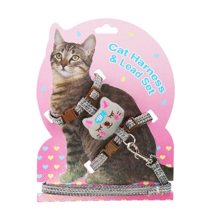 Comfortable Adjustable Anti - Escape Cat Leash, S, L - DealBuddy