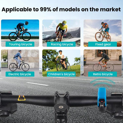 Concealed Aluminum Alloy Bell For Bicycles Mountain Bike Bell - DealBuddy