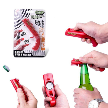 Creative Beer Bottle Opener Cap Launch Kitchen Bar Tool - DealBuddy