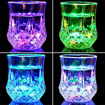 Creative Colorful LED Light Pineapple Inductive Rainbow Color Cup - DealBuddy