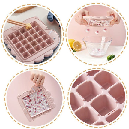 Creative Cute Cartoon Animal Shape Ice Grid Summer Homemade Children DIY Juice Popsicle Mold - DealBuddy