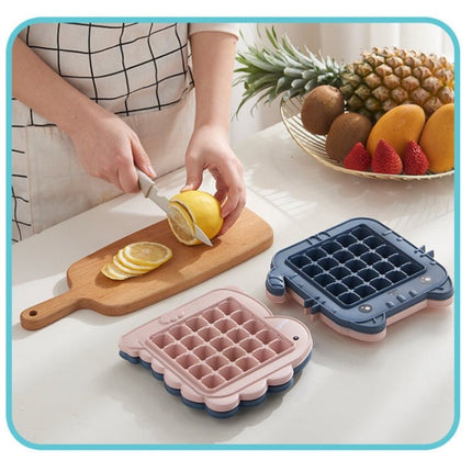 Creative Cute Cartoon Animal Shape Ice Grid Summer Homemade Children DIY Juice Popsicle Mold - DealBuddy