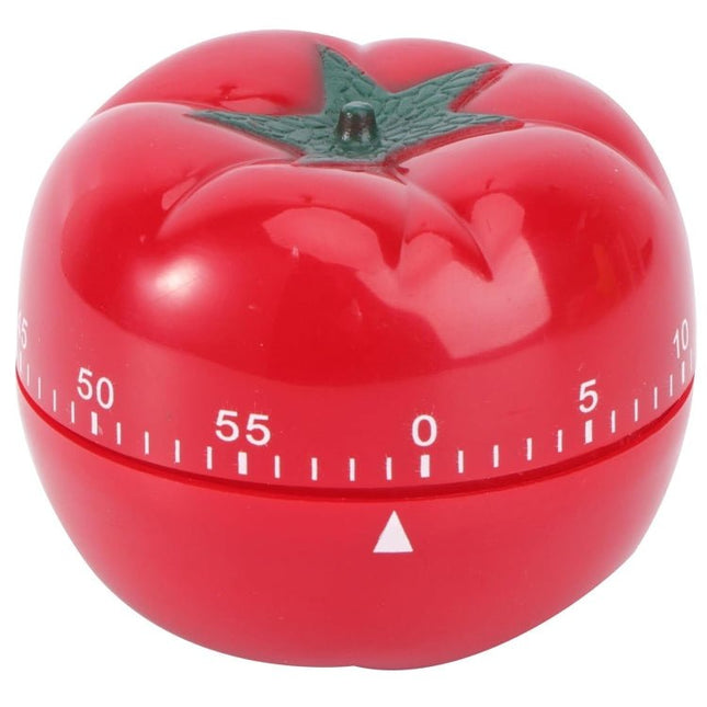 Creative Cute Tomato Shape Kitchen Mechanical Timer Alarm Reminder - DealBuddy