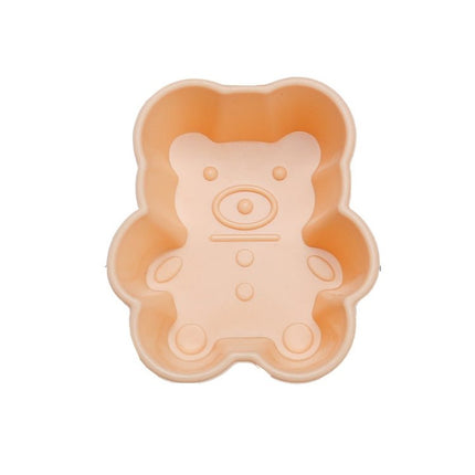 Creative DIY Silicone Cake Cup Muffin Cup Baking Mold,Style: Bear (Macron Pink) - DealBuddy
