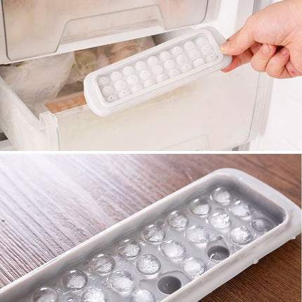 Creative Mini Ball Shaped 27 - grid Ice Mold, Random Color Delivery - DealBuddy