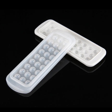Creative Mini Ball Shaped 27 - grid Ice Mold, Random Color Delivery - DealBuddy