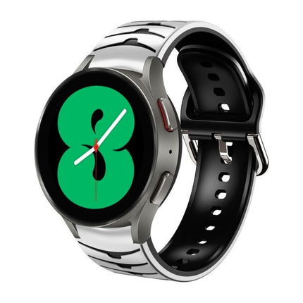 Curved Texture Silicone Watch Band, For Samsung Galaxy Watch 4 44mm, For Samsung Galaxy Watch 4 40mm, For Samsung Galaxy Watch 4 Classic 42mm - DealBuddy