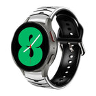 Curved Texture Silicone Watch Band, For Samsung Galaxy Watch 4 44mm, For Samsung Galaxy Watch 4 40mm, For Samsung Galaxy Watch 4 Classic 42mm - DealBuddy