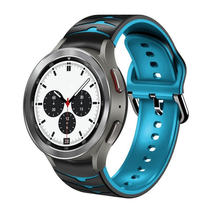 Curved Texture Silicone Watch Band, For Samsung Galaxy Watch 4 44mm, For Samsung Galaxy Watch 4 40mm, For Samsung Galaxy Watch 4 Classic 42mm - DealBuddy