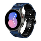 For Samsung Galaxy Watch 5 44mm / Dark Blue + Black