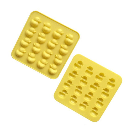 Cute Yellow Duck Silicone Chocolate Mould Fire Lacquer Wax Mold - DealBuddy