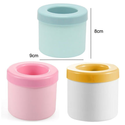Cylindrical Silicone Ice Cube Cup Ice Making Mold - DealBuddy