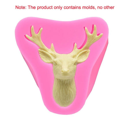 Deer Head Silicone Fondant Cake Mold - DealBuddy