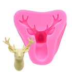 Deer Head Silicone Fondant Cake Mold - DealBuddy