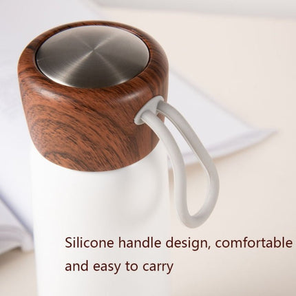 Delicate 304 Stainless Steel Wood Grain Thermos Cup - DealBuddy