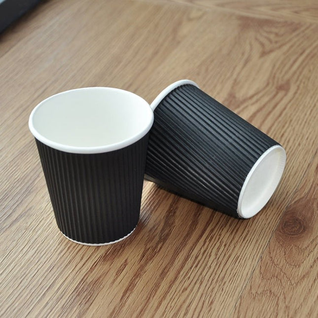 Disposable Thickened Anti - scalding Corrugated Coffee Cup - DealBuddy