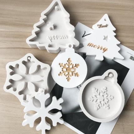 DIY Baking Christmas Series Modeling Fondant Silicone Mold - DealBuddy