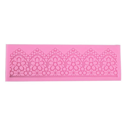 DIY Baking Tools Lace Silicone Moulds Fondant Cake Surrounding Decoration Tools Chocolate Mould - DealBuddy