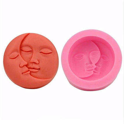 DIY Chocolate Cake Pudding Decoration Tool Face Silicone Model Baking Mold - DealBuddy