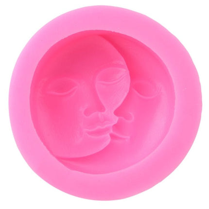 DIY Chocolate Cake Pudding Decoration Tool Face Silicone Model Baking Mold - DealBuddy