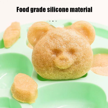 DIY Covered Silicone Animal Cake Rice Cake Mold Baby Food Pot Special Baking Tool - DealBuddy