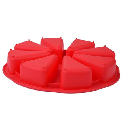 DIY Silicone Eight - point Triangle Mould Silicone Cake Mold Baking Tool, Random Color Delivery - DealBuddy