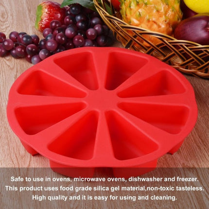 DIY Silicone Eight - point Triangle Mould Silicone Cake Mold Baking Tool, Random Color Delivery - DealBuddy