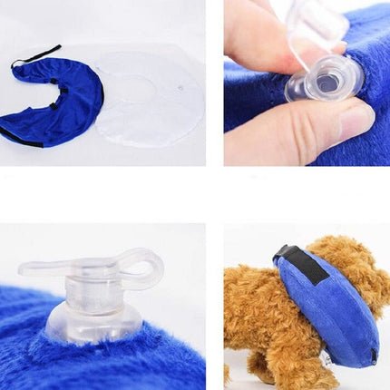 Dog Collar PVC Inflatable Pet Anti - snatch Collar, XS, S, M, L, XL - DealBuddy