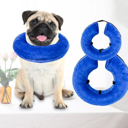 Dog Collar PVC Inflatable Pet Anti - snatch Collar, XS, S, M, L, XL - DealBuddy