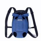 Dog Going Out Foldable On Chest Backpack Pet Carrier Bag, Blue Denim (Four Seasons), Light Color Cowboy (Four Seasons), Apricot Lattice (Four Seasons) - DealBuddy