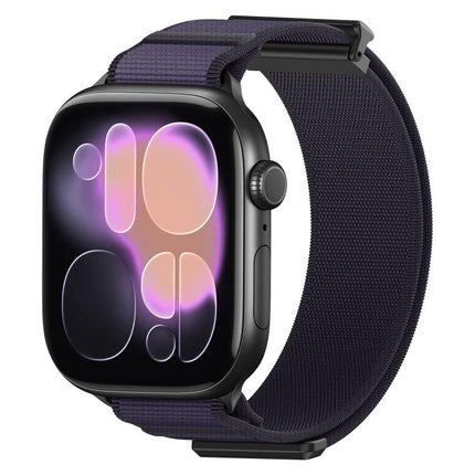 Double - Jointed Magnetic Metal - Tip Nylon Watch Band, For Apple Watch 49mm / 46mm / 45mm / 44mm, For Apple Watch 42mm / 41mm / 40mm / 38mm - DealBuddy