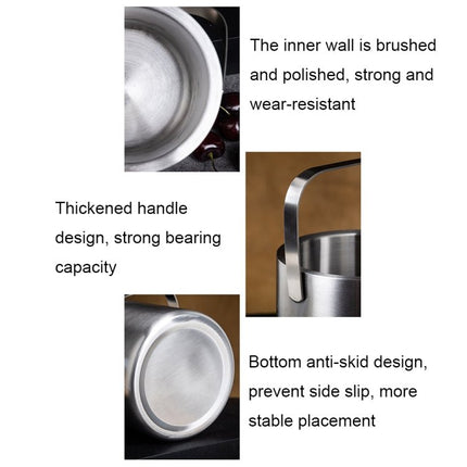 Double - Layer Portable Stainless Steel Ice Bucket Bar Champagne Beer Barrel - DealBuddy