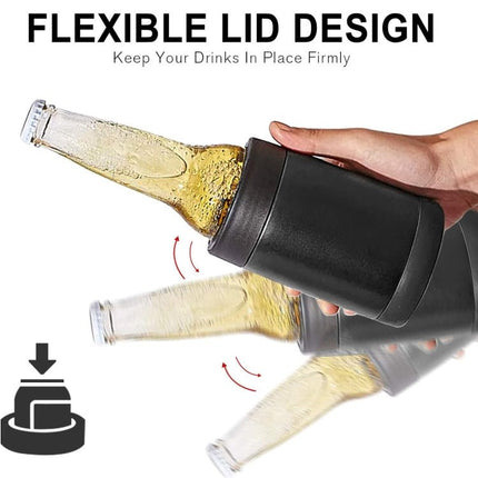 Double Vacuum 12oz Coke Can Insulated Mug 304 Stainless Steel Beer Cooler With Bottle Opener - DealBuddy
