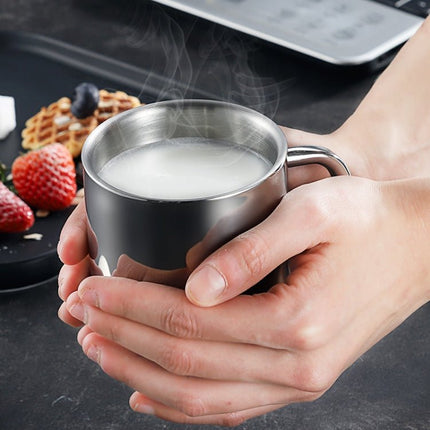 Double Wall Stainless Steel Coffee Mug Portable Termo Cup Travel Tumbler Coffee Jug Milk Tea Beer Cups Double Office Water Mugs - DealBuddy